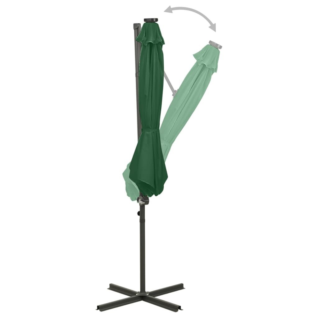 vidaXL Zweefparasol Groen 300cm - 47% Korting!