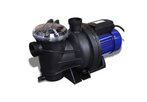 Elektrische Zwembadpomp 1200W Blauw - 64% Korting!