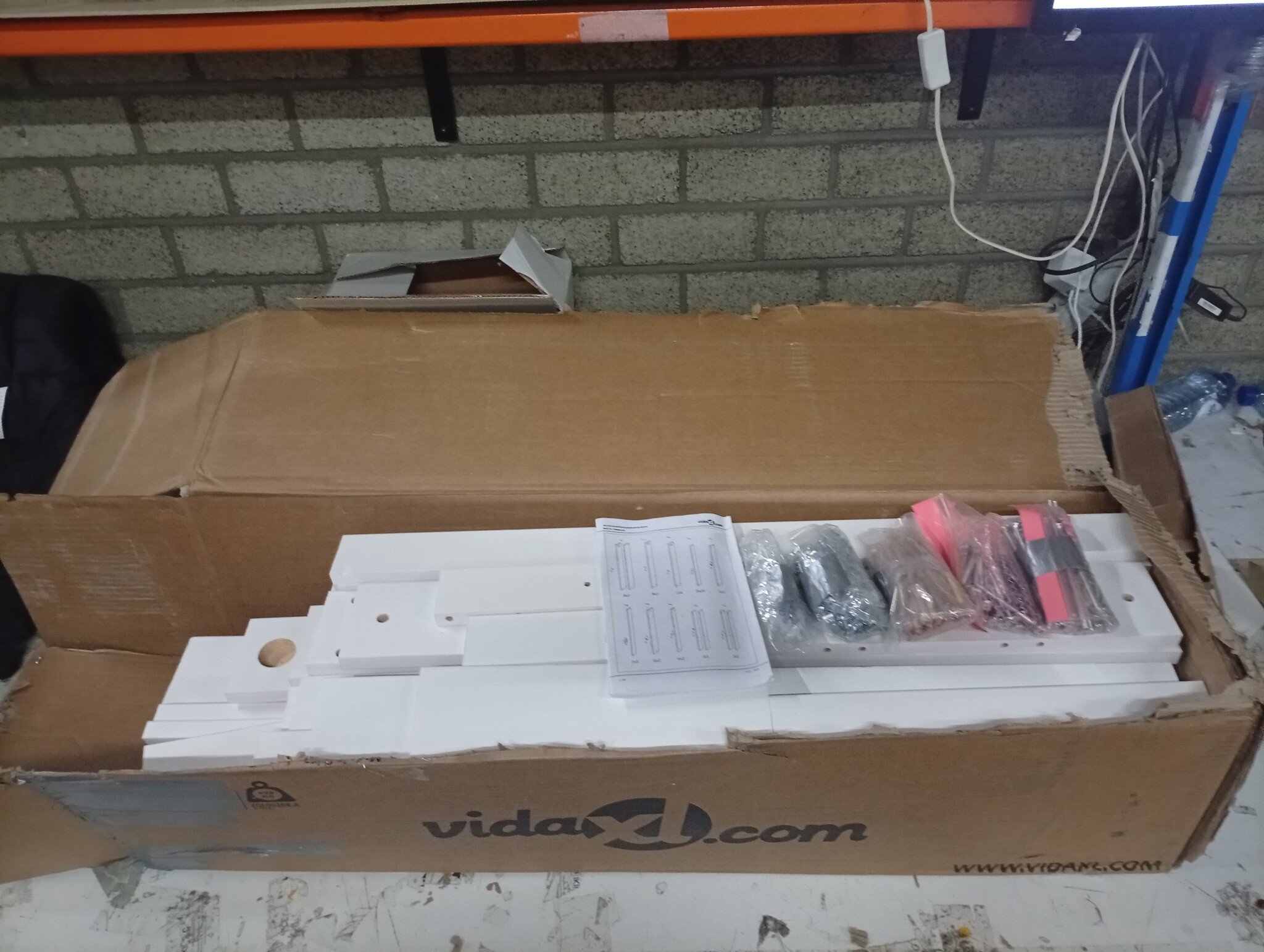 vidaXL Slaapbank Grenenhout Wit - 64% Korting!