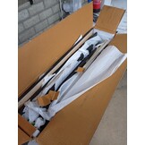 vidaXL Hoge Kast 60x33x100cm Massief Mangohout - Nu met 59% Korting!