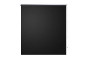 Rolgordijn Verduisterend 160x230 cm Zwart | 74% Korting