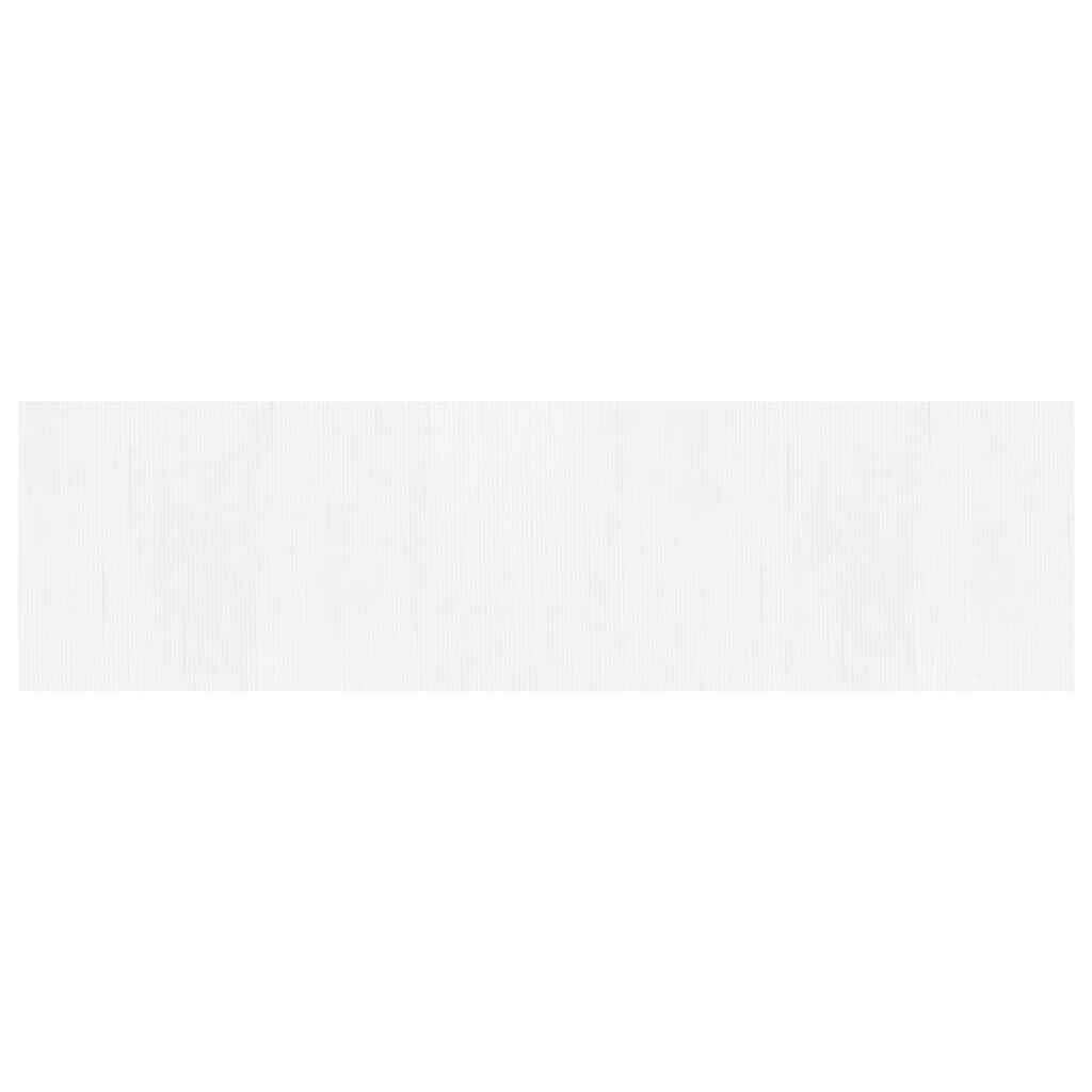 vidaXL Kamerscherm Bamboe Wit (165x600 cm) - 41% Korting