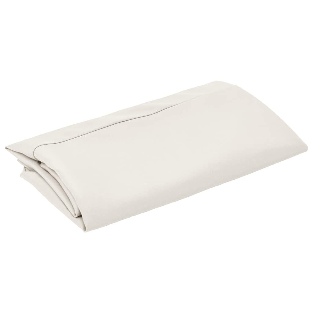 vidaXL Parasoldoek Zweefparasol 300cm Zandwit - 42% Korting!