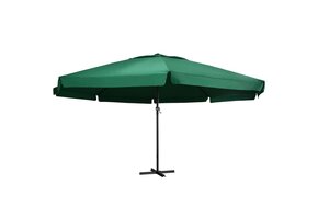 vidaXL Parasol Aluminium Paal 600 cm Groen - 74% Korting!
