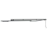 Markies Handmatig Antraciet 4.5 x 2.5 m Metaal | 70% Korting