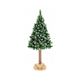 Kunstkerstboom 160cm met Sneeuw & Dennenappels - 53% Korting!