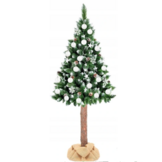 Kunstkerstboom 160cm met Sneeuw & Dennenappels - 53% Korting!