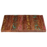 vidaXL Tafelblad Massief Gerecycled Hout 90x80 cm - 68% Korting!