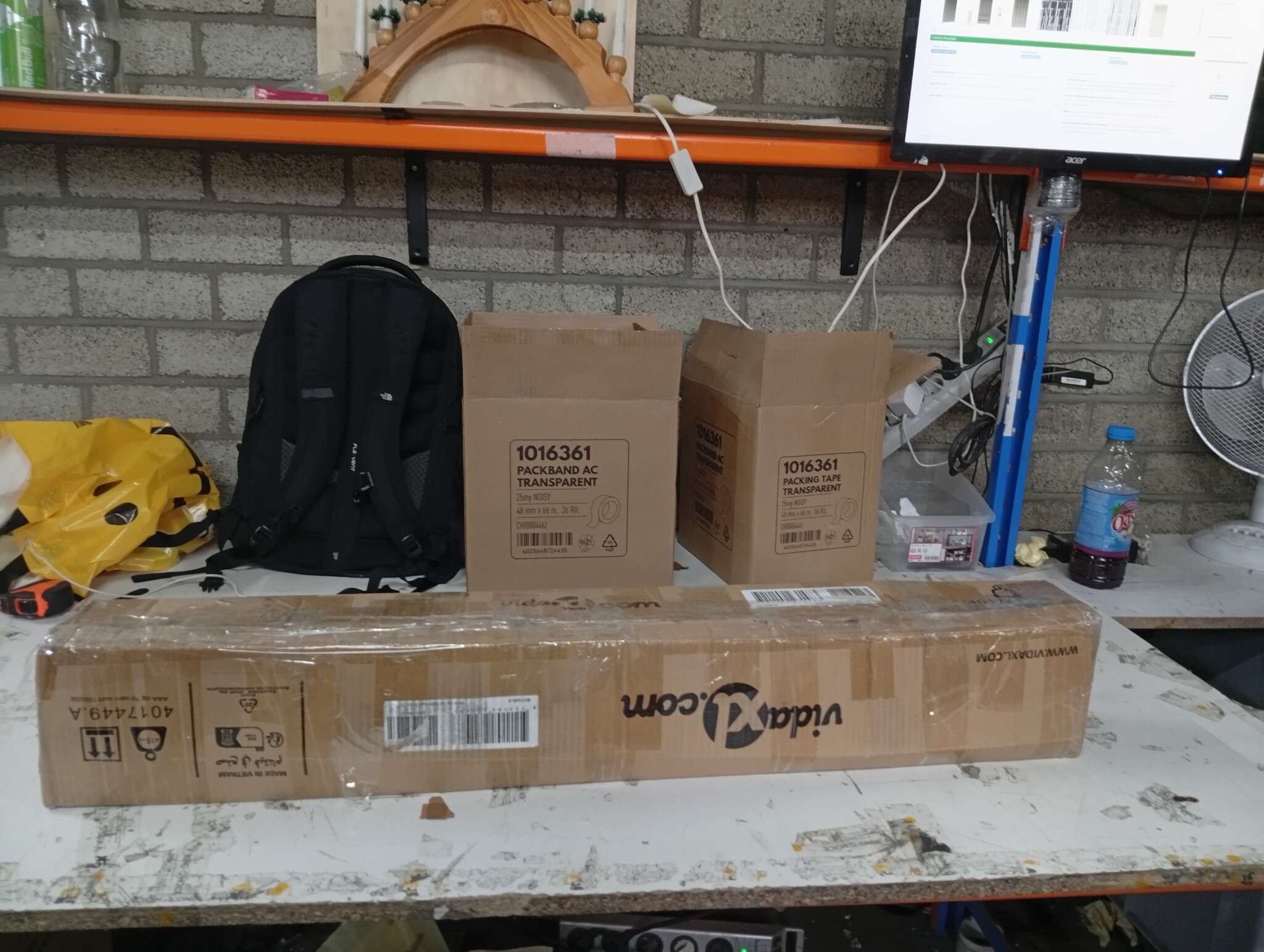 vidaXL Bamboe Insectengordijn 100x200cm Donkergrijs - 64% Korting!