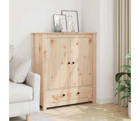 vidaXL Hoge Kast Grenenhout 83x41,5x100 cm - 41% Korting!