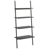 VidaXL Ladderrek Zwart - 64x34x150,5 cm | -43%