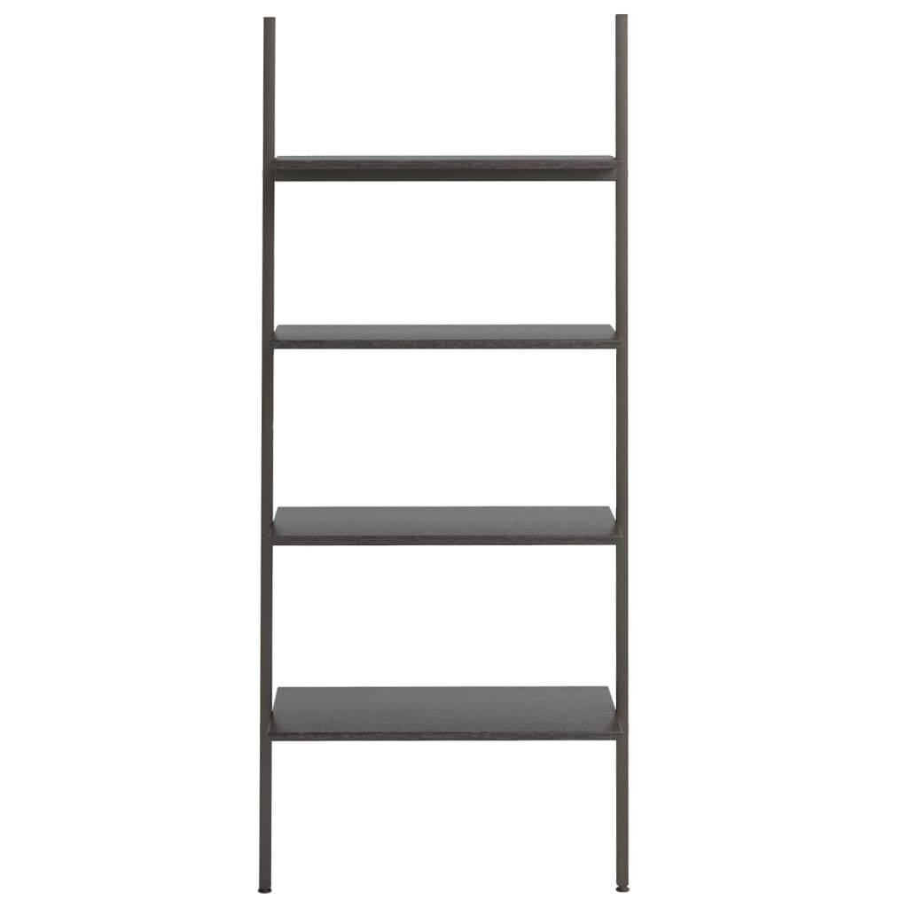 VidaXL Ladderrek Zwart - 64x34x150,5 cm | -43%