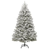 vidaXL Kunstkerstboom met Sneeuw 180cm - 42% Korting