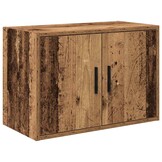 vidaXL Garage Wandkast Oud Hout - 85% Korting!
