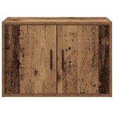 vidaXL Garage Wandkast Oud Hout - 85% Korting!