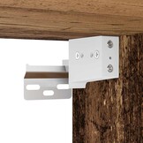 vidaXL Garage Wandkast Oud Hout - 85% Korting!