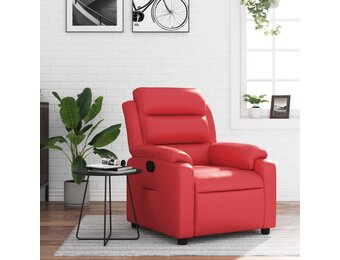 vidaXL Fauteuil Kunstleer Rood - 55% Korting!