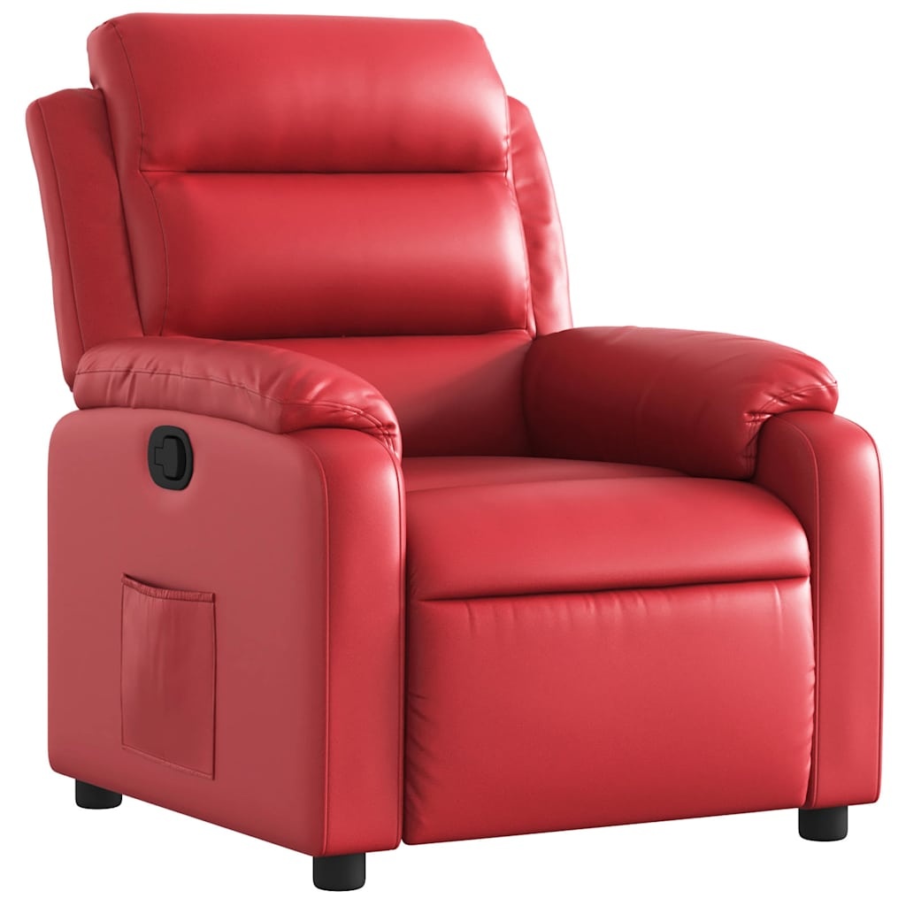 vidaXL Fauteuil Kunstleer Rood - 55% Korting!