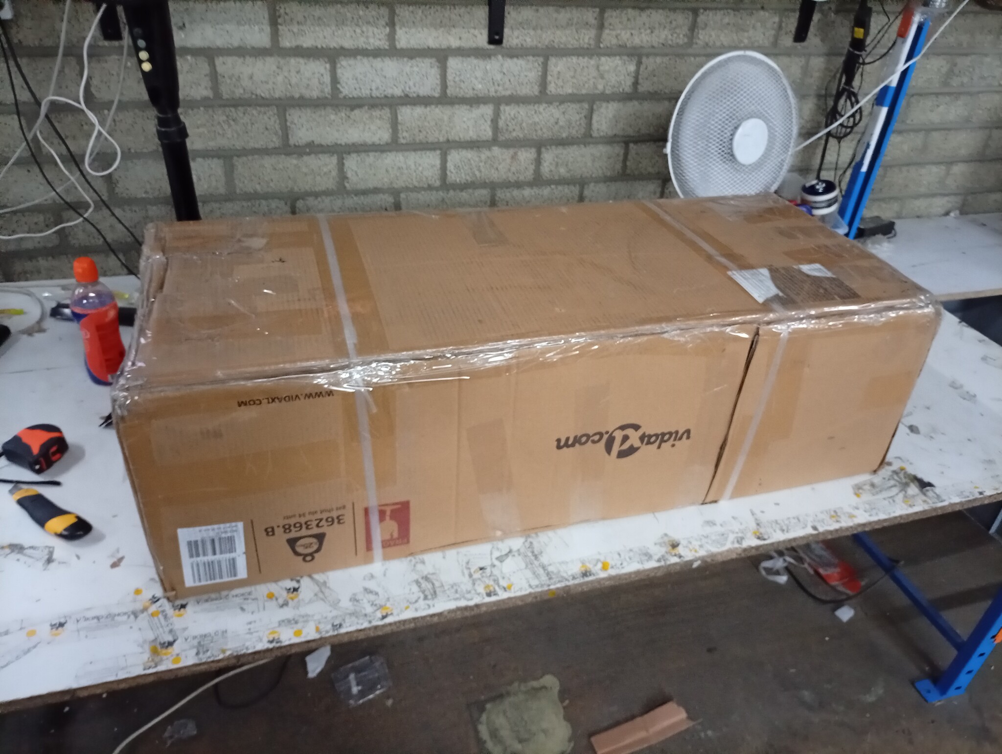 vidaXL Prieel Lamellendak 3x4m - Antraciet - 60% Korting