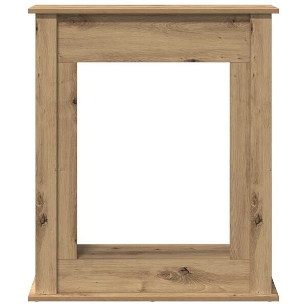 vidaXL Haardombouw 75x20x87,5 cm bewerkt hout artisanaal eikenkleurig