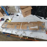 vidaXL Tuinscherm uittrekbaar 600x160 cm grijs