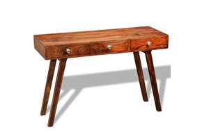 VidaXL Wandtafel Massief Sheeshamhout - 42% Korting!