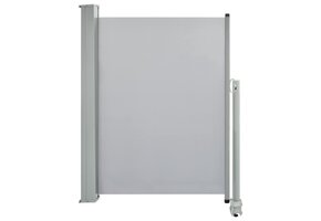 vidaXL Uittrekbaar Tuinscherm 100x300cm Grijs - Nu met 67% Korting!