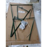 vidaXL Kegelkerstboom 240 LED's - Binnen/Buiten - 115x150 cm - 64% Korting