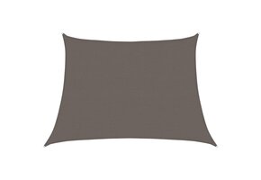 VidaXL Zonnezeil HDPE Antraciet 4/5x3m - Nu 57% Korting!