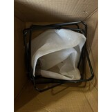 Velvet eetkamerstoelen LAGO - Set van 2 - Grijs - 46% Korting