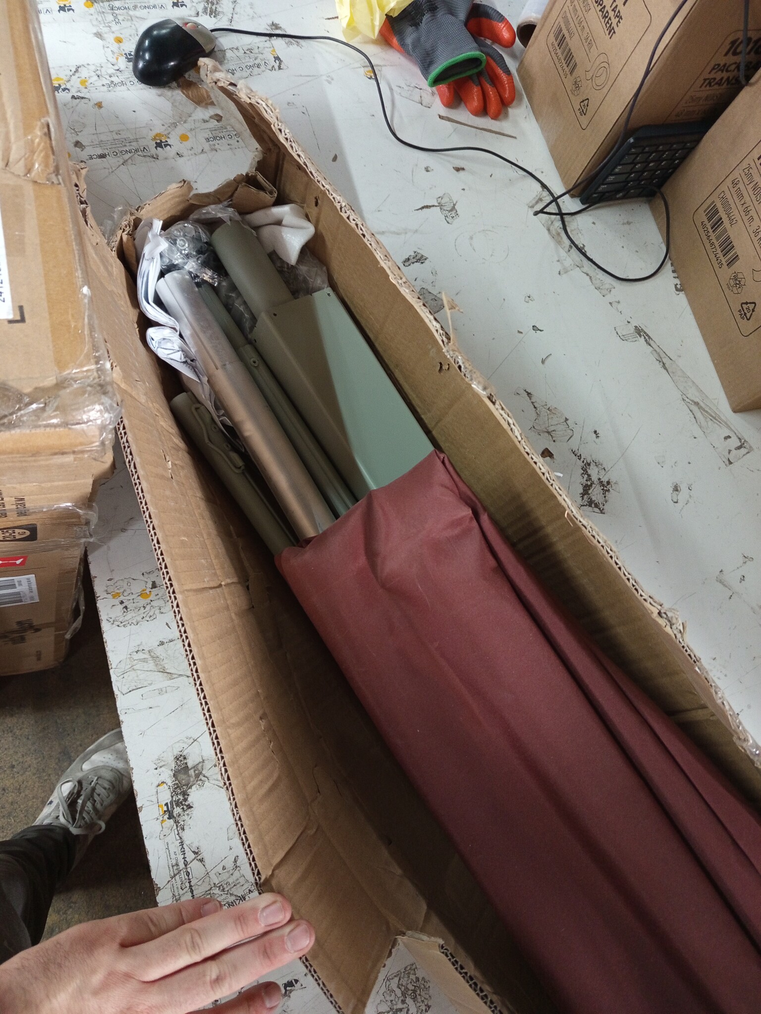 VidaXL Uittrekbaar Tuinscherm 600x160cm Bruin - 64% Korting!