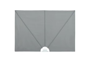 vidaXL Terrasscherm Inklapbaar 300x200cm Grijs - 60% Korting!