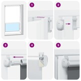 VidaXL Rolgordijn Verduisterend Geel - 80x230 cm - 57% Korting!