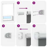 VidaXL Rolgordijn Verduisterend Geel - 80x230 cm - 57% Korting!