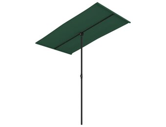 VidaXL Parasol Groen - 180x110 cm - Aluminium - 42% Korting!