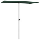 VidaXL Parasol Groen - 180x110 cm - Aluminium - 42% Korting!