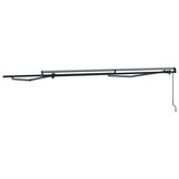 Markies Antraciet 3.5x2.5m - Handmatig, 70% Korting