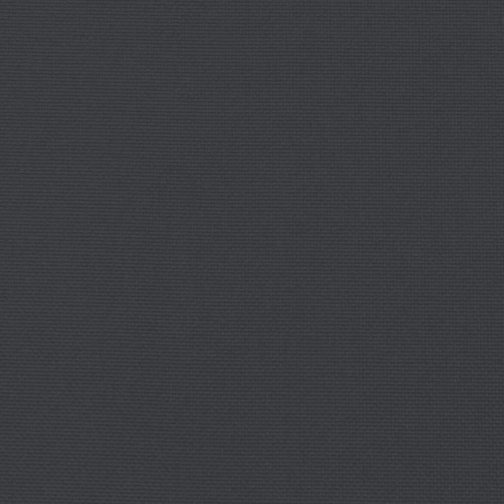 vidaXL Ligbedkussen Oxford Zwart 200x50x3 cm - 42% Korting!