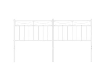 vidaXL Hoofdbord Metaal Wit 160 cm - Nu met 73% Korting!