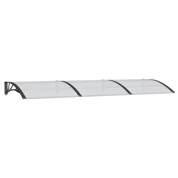 vidaXL Deurluifel Polycarbonaat Zwart 300x100 cm | 42% Korting