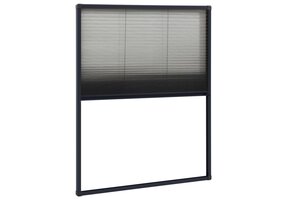 vidaXL Plissé Raamhor 60x80cm Antraciet - 47% Korting!