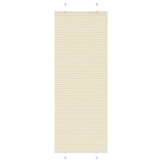 vidaXL Plissé Gordijn Crème - 47% Korting!