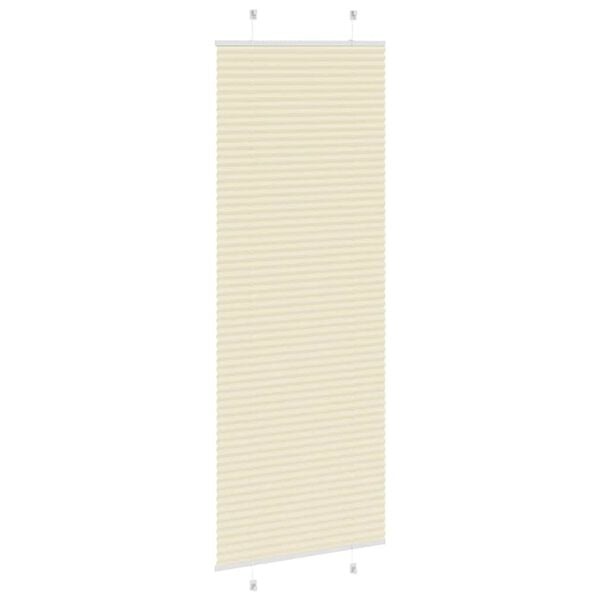 vidaXL Plissé Gordijn Crème - 47% Korting!