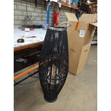 vidaXL Bamboe Lantaarnhouder Hangend - Zwart | 59% Korting