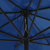 vidaXL Parasol 390 cm Azuurblauw - 65% Korting!