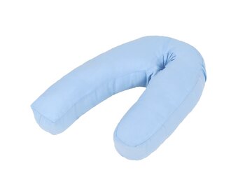 vidaXL Zwangerschapskussen J-vormig Blauw - 49% Korting!