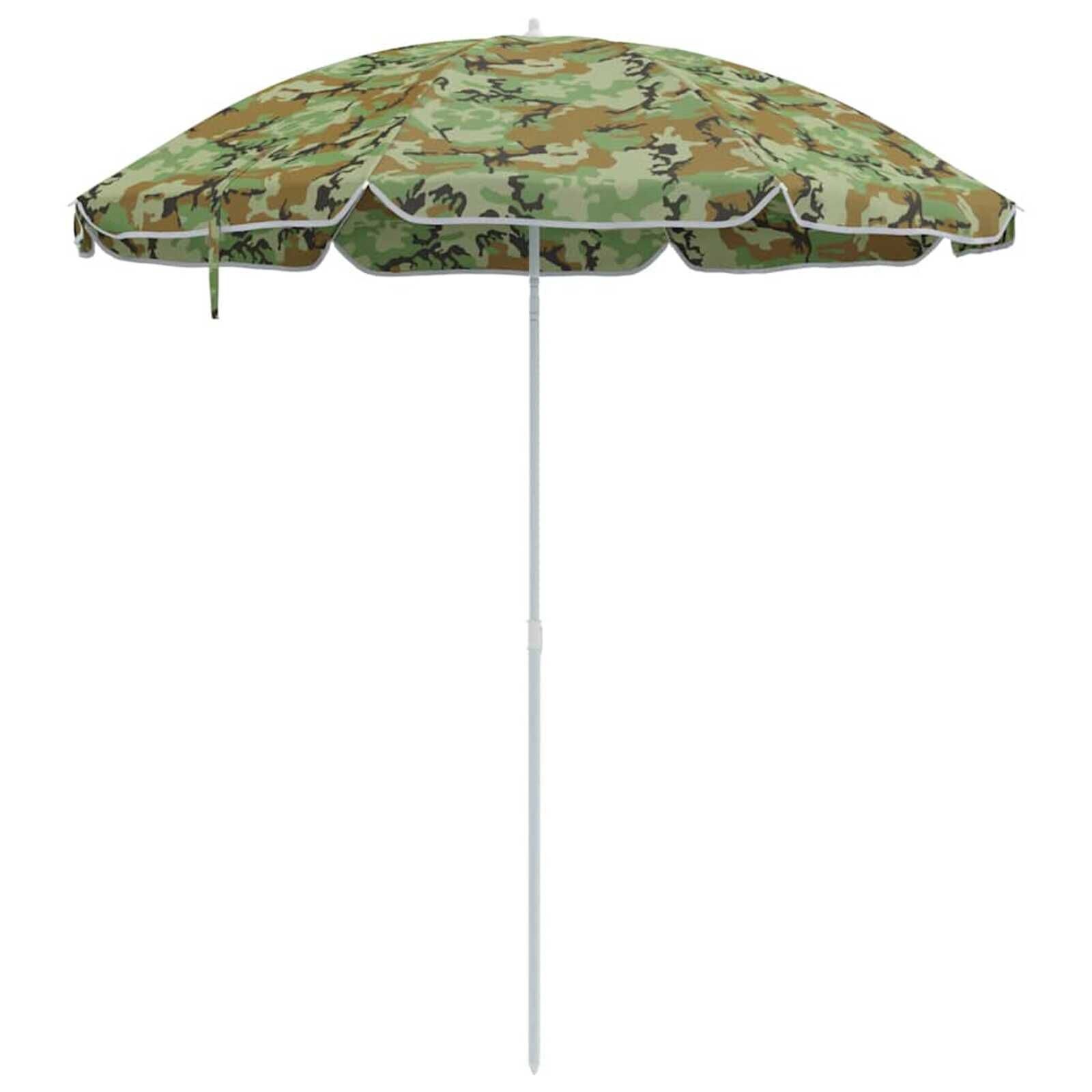 VidaXL Strandparasol Groen 206x206x212 cm - 47% Korting!