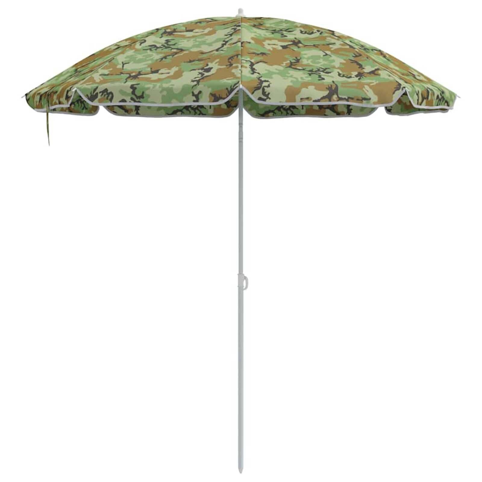 VidaXL Strandparasol Groen 206x206x212 cm - 47% Korting!