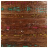 vidaXL Tafelblad 80x80cm Gerecycled Hout - 49% Korting