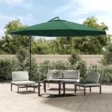vidaXL Zweefparasol 3,5m Groen - 41% Korting!